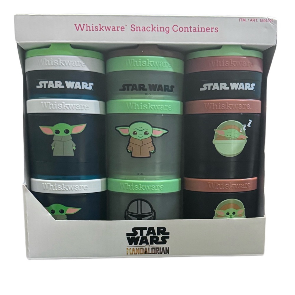 NWT - NIB - Whisksware Snacking Containers , 3 Pack, Disney Princess